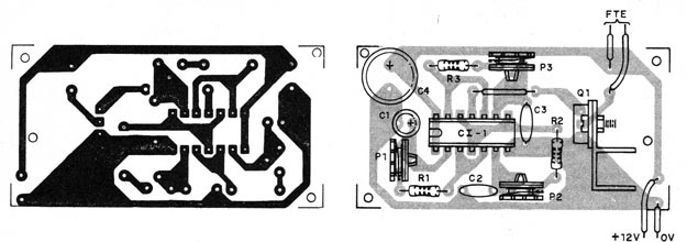 Figura 2 –Placa para a montagem
Figura 2 –Placa para a montagem