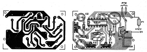 Figura 2 – Placa para a montagem
Figura 2 – Placa para a montagem