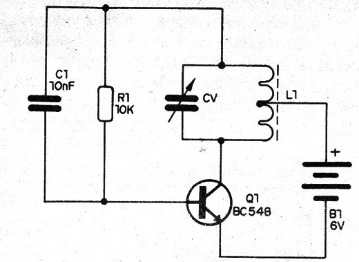    Figura 1 – O oscilador Hartley
