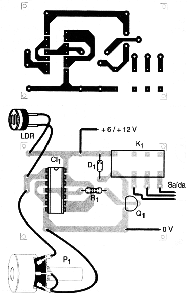    Figura 2 – Placa para a montagem
