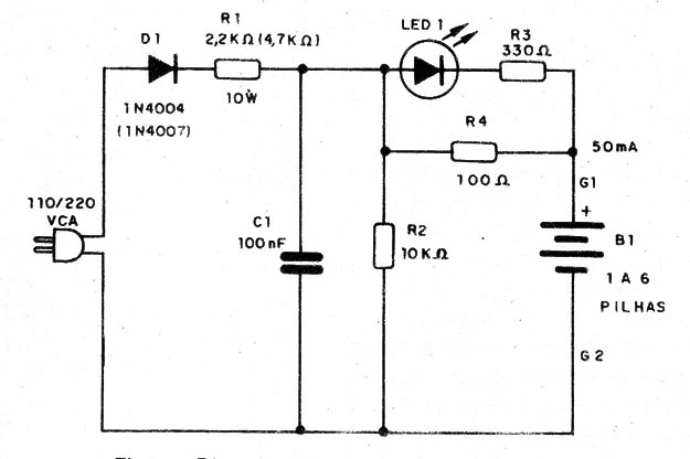 Figura 2 – Diagrama do carregador
Figura 2 – Diagrama do carregador