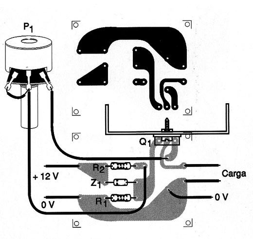   Figura 2 – Placa para a montagem
