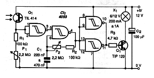 Figura 1 – Diagrama do interruptor noturno
