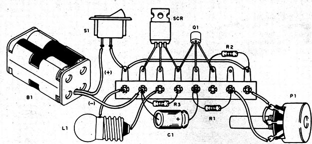 Figura 2 – Disposição dos componentes numa ponte de terminais
Figura 2 – Disposição dos componentes numa ponte de terminais
