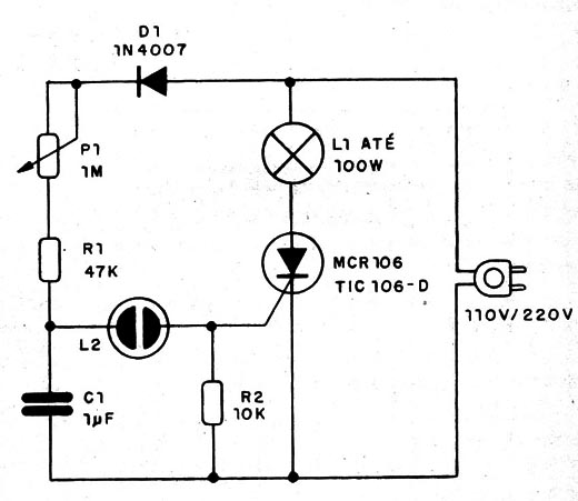 Figura 1 – Diagrama do Pisca-pisca
Figura 1 – Diagrama do Pisca-pisca