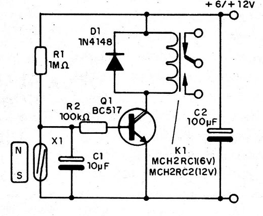 Figura 1 – Diagrama do alarme de baixo consumo
Figura 1 – Diagrama do alarme de baixo consumo