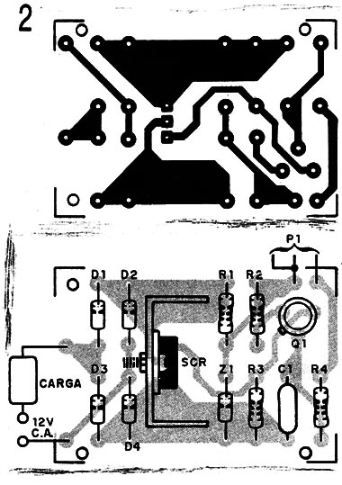 Figura 2 – Placa para a montagem
Figura 2 – Placa para a montagem