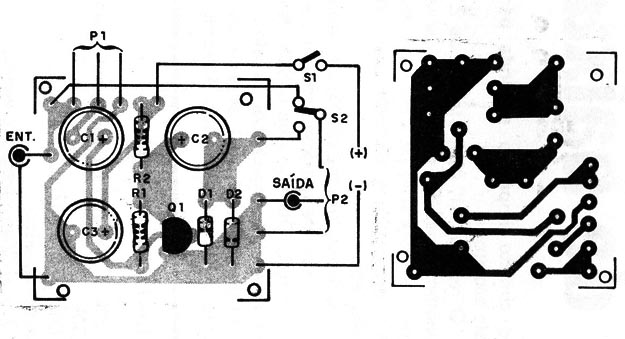 Figura 2 – Placa para a montagem
