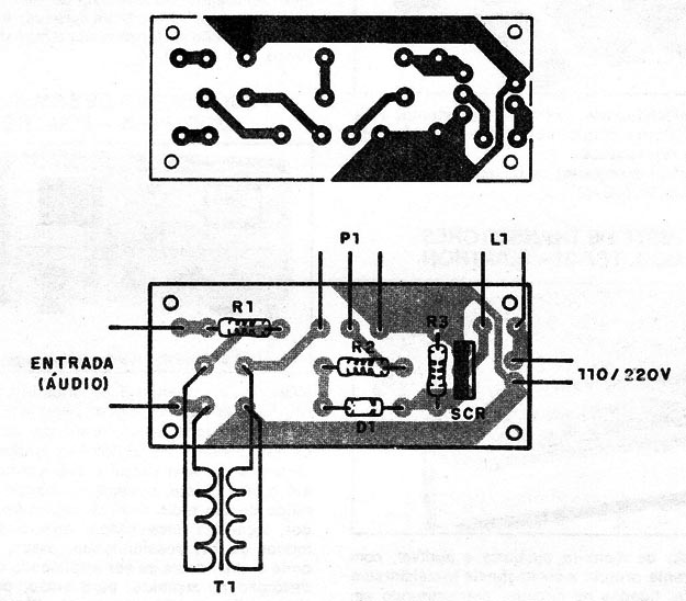Figura 2 – Placa para a montagem
Figura 2 – Placa para a montagem