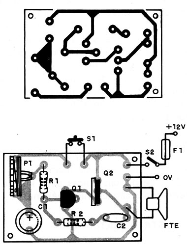 Figura 2 – Placa para a montagem
Figura 2 – Placa para a montagem