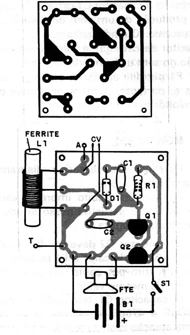 Figura 2 – Placa para a montagem
Figura 2 – Placa para a montagem