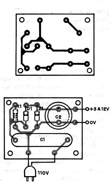 Figura 2 – Placa para a montagem
Figura 2 – Placa para a montagem