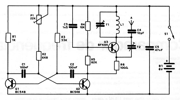    Figura 1 – O circuito
