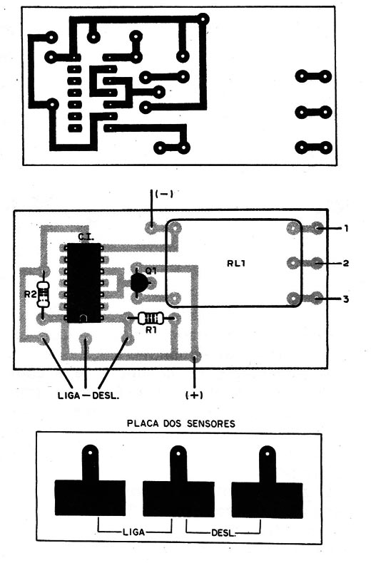 Figura 3 – Placa para a montagem
Figura 3 – Placa para a montagem