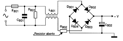Diagrama do setor do aparelho desenhado pelo autor. Diagrama do setor do aparelho desenhado pelo autor.