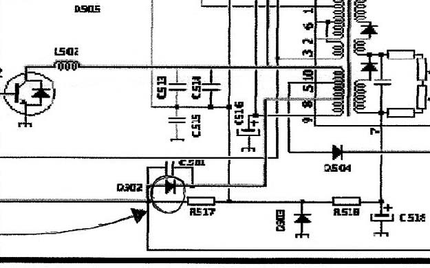 Diagrama do setor do aparelho fornecido pelo autor.
Diagrama do setor do aparelho fornecido pelo autor.