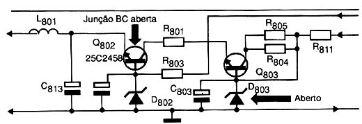 Diagrama do setor do aparelho fornecido pelo autor.
