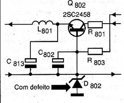 Diagrama do setor do aparelho fornecido pelo autor.
