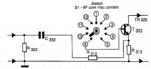 Diagrama do setor do aparelho fornecido pelo autor.
Diagrama do setor do aparelho fornecido pelo autor.