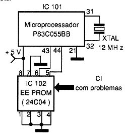 Diagrama do setor do aparelho fornecido pelo autor.
Diagrama do setor do aparelho fornecido pelo autor.