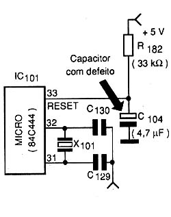 Diagrama do setor do aparelho fornecido pelo autor.
Diagrama do setor do aparelho fornecido pelo autor.