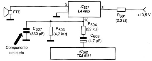 Diagrama do setor do aparelho fornecido pelo autor.
Diagrama do setor do aparelho fornecido pelo autor.