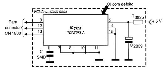 Diagrama do setor do aparelho fornecido pelo autor.
Diagrama do setor do aparelho fornecido pelo autor.