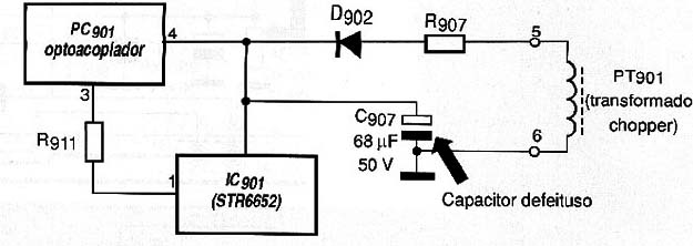 Diagrama do setor do aparelho fornecido pelo autor.
Diagrama do setor do aparelho fornecido pelo autor.