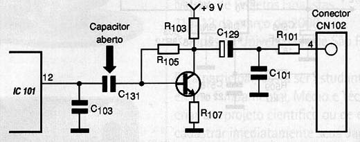 Diagrama do setor do aparelho fornecido pelo autor.
Diagrama do setor do aparelho fornecido pelo autor.