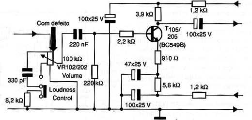 Diagrama do setor do aparelho fornecido pelo autor.
Diagrama do setor do aparelho fornecido pelo autor.