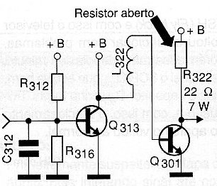 Diagrama do setor do aparelho fornecido pelo autor.
