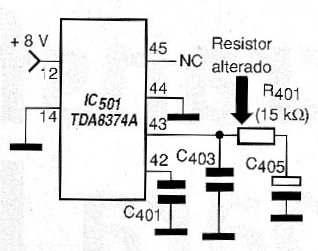 Diagrama do setor do aparelho fornecido pelo autor.
Diagrama do setor do aparelho fornecido pelo autor.