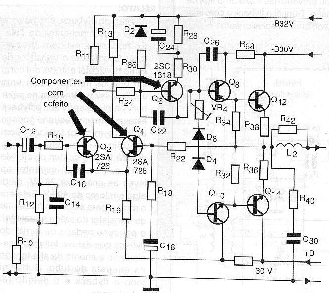Diagrama do setor do aparelho fornecido pelo autor.
Diagrama do setor do aparelho fornecido pelo autor.