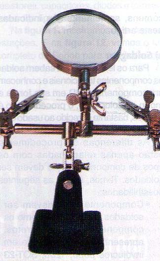 Lentes para observar componentes menores. Lentes para observar componentes menores.