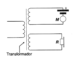Figura 6 - Usando um transformador Figura 6 - Usando um transformador