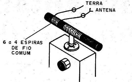Figura 10 – Usando o circuito como pré-seletor
Figura 10 – Usando o circuito como pré-seletor