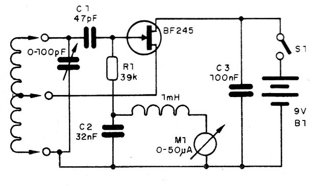 Figura 4 – Circuito com JFET
Figura 4 – Circuito com JFET