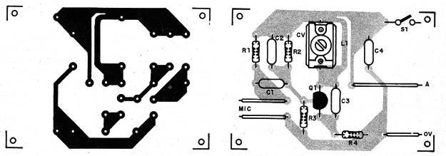 Figura 3 – Placa de circuito impresso para a montagem
Figura 3 – Placa de circuito impresso para a montagem