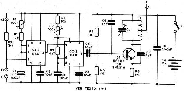 Figura 2 - Diagrama completo do aparelho
Figura 2 - Diagrama completo do aparelho