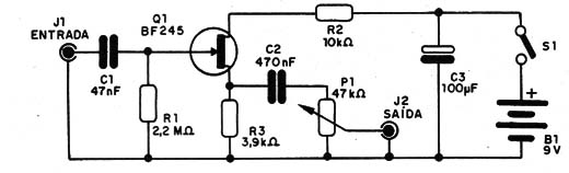 Figura 3 – Diagrama do Mike de ganho
Figura 3 – Diagrama do Mike de ganho