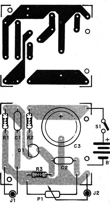 Figura 4 – Placa para a montagem
Figura 4 – Placa para a montagem