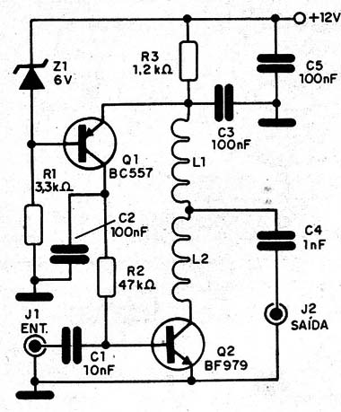 Figura 1 – Diagrama completo do Booster
Figura 1 – Diagrama completo do Booster