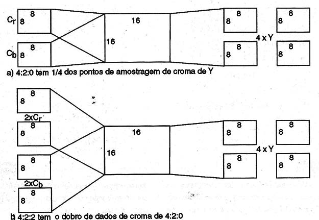 Figura 12 – Espaçamentos verticais e horizontais das amostragens
