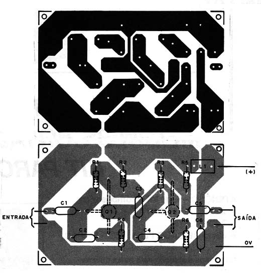 Figura 3 – Placa para a montagem
Figura 3 – Placa para a montagem