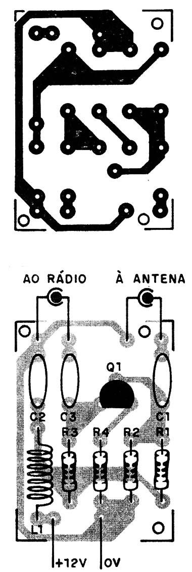 Figura 2 – Placa para a montagem Figura 2 – Placa para a montagem