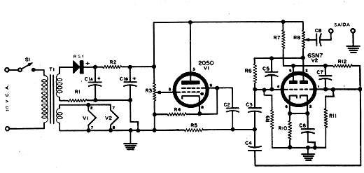 Diagrama do Gerador de Ondas Quadradas Diagrama do Gerador de Ondas Quadradas