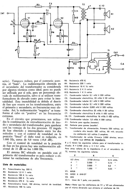  Amplificador de 4,5 W 