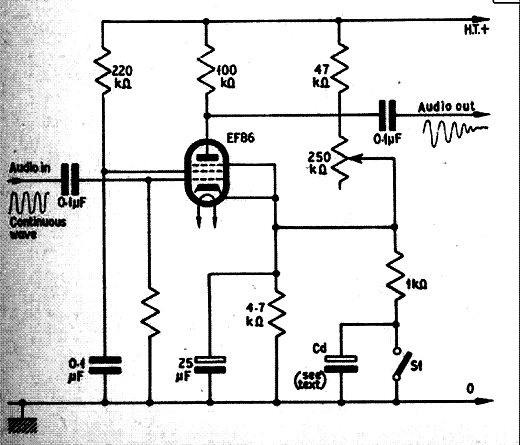 Circuito de Decaimento Para Música
Circuito de Decaimento Para Música