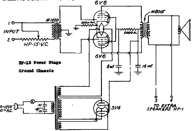 Amplificador Para Som Ambiente Valvulado de 1940
Amplificador Para Som Ambiente Valvulado de 1940